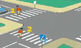  kavşaklarda karşıdan karıya geçmek
