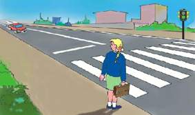 yaya geçitlerinde yolu kontrol etmek